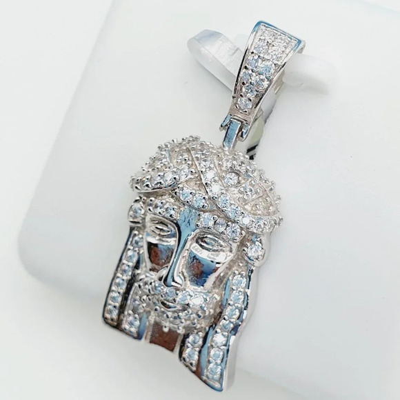 "925 Sterling Silver Cubic Zirconia Pendant, U19254760 - Picture 8 of 12